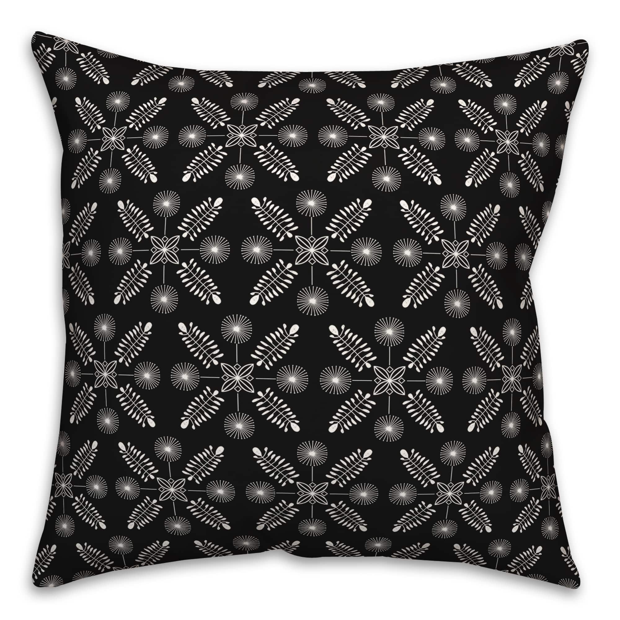 18" Meadow Leaves Indoor/Outdoor Pillow